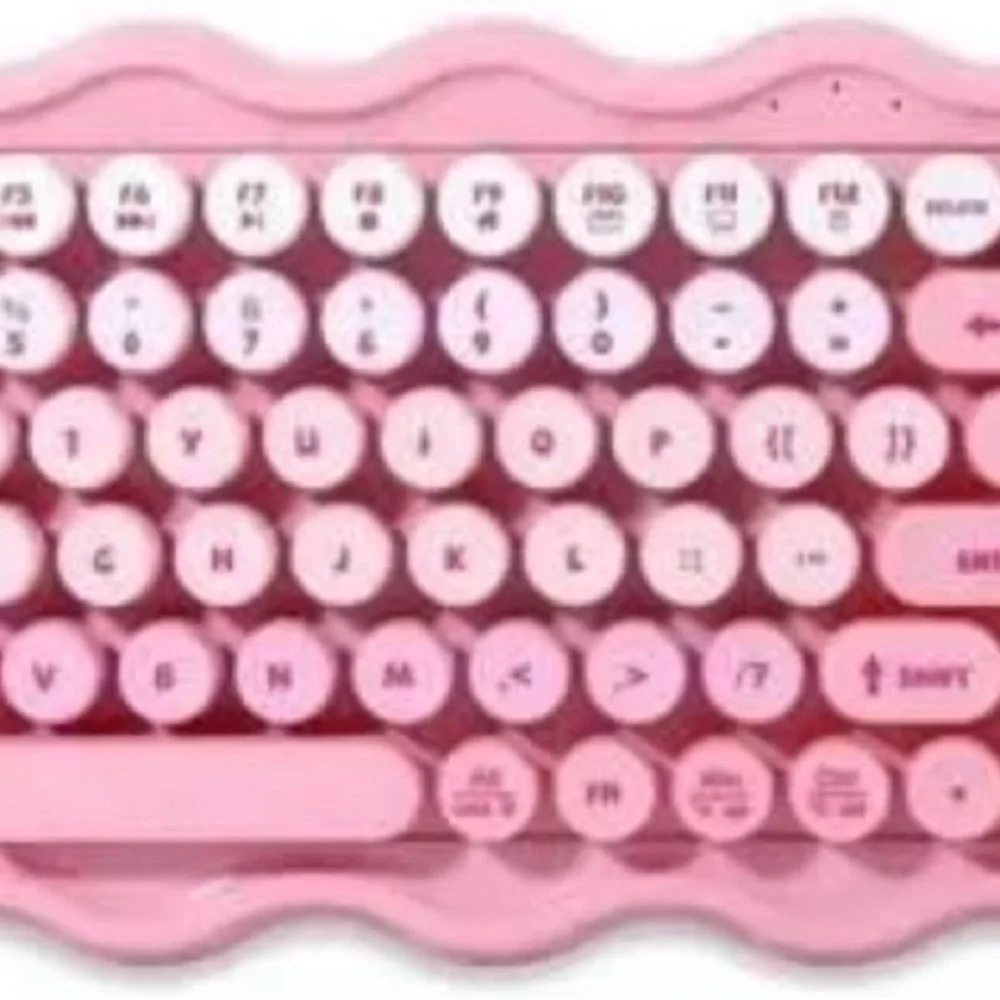 iJoy Wave Sync Pink Wireless Keyboard